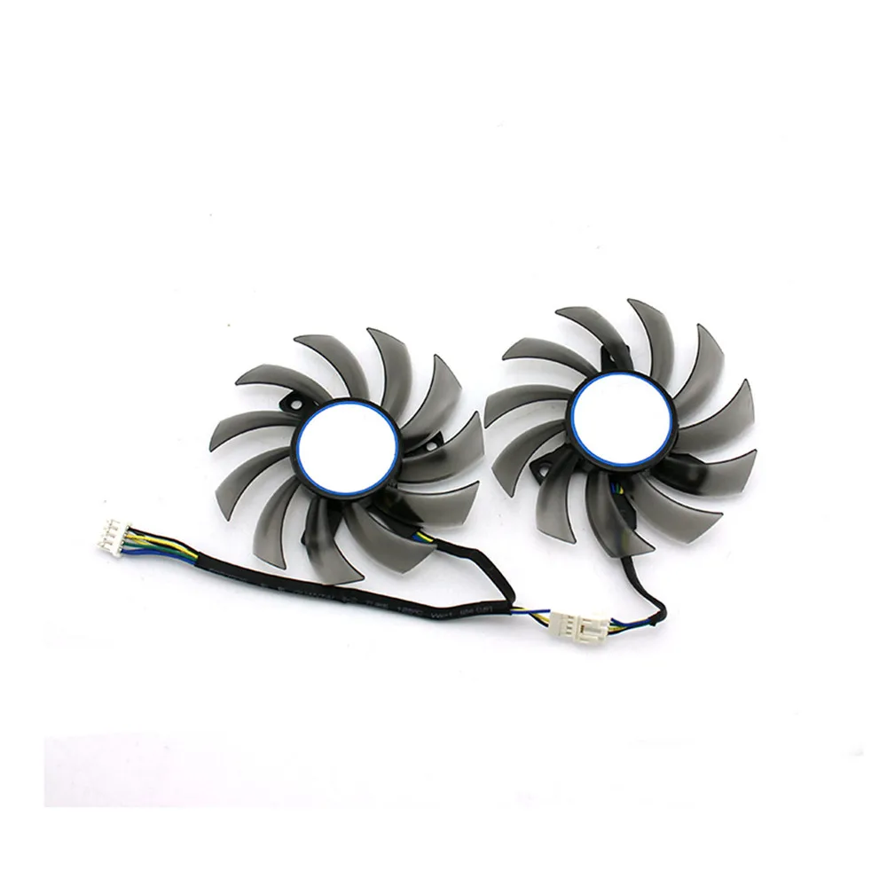 Replacement DC 12V Cooling Fan Video Card Cooler for ASUS DUAL-GTX1050Ti/ DUAL-1050/ DUAL-RX460 Graphics Repair Parts | Электроника