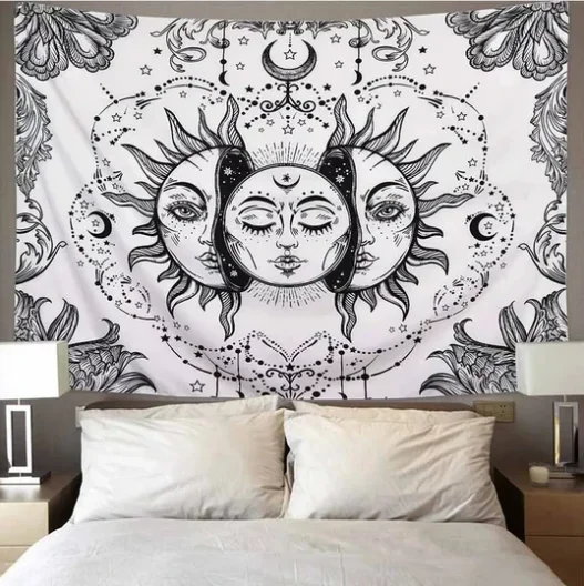 

Vip Tapestry Wall Hanging Bohemian Beach Mat Polyester Blanket Yoga Mat Home Bedroom Art Carpet Wall Hanging Decor