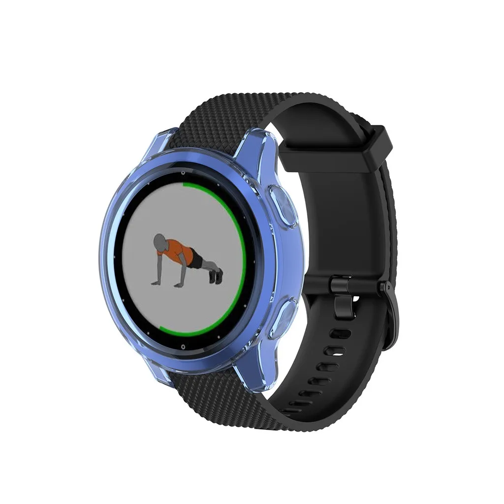 2019 чехол для Garmin vivoactive 4S мягкий ультратонкий защитный силиконовый из ТПУ полный