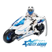 japanese anime pa pretty armor model frame arms girl with assemble motorcycle for 6 inch action figure