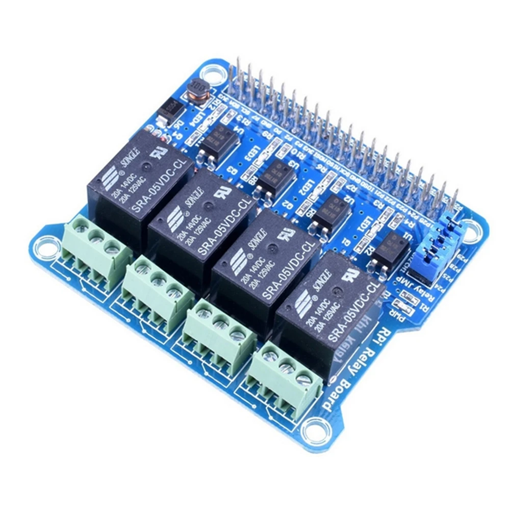 Raspberry Pi плата реле питания Модуль расширения щит поддерживает RPi A +/B +/2 B/3 B для