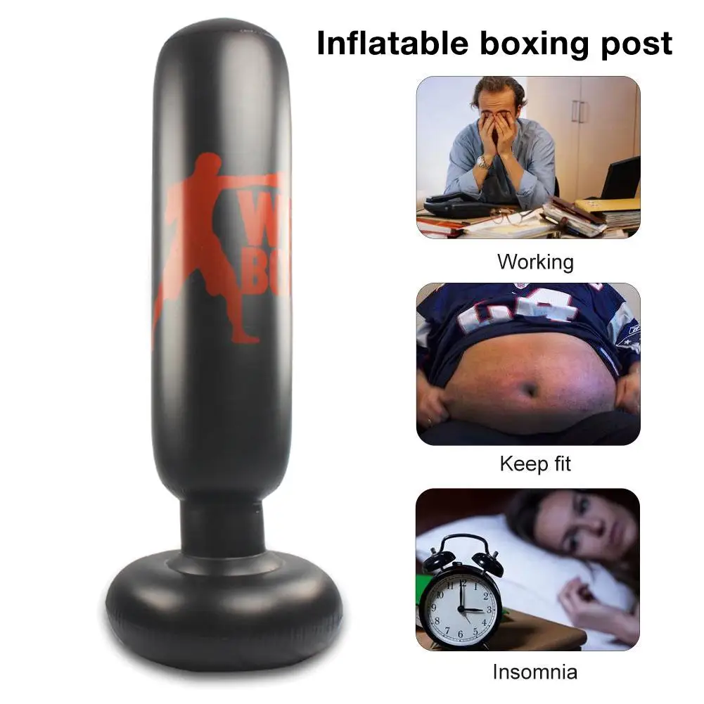 Для детей и взрослых 160 см для фитнеса надувная боксерская колонка мешок с песком