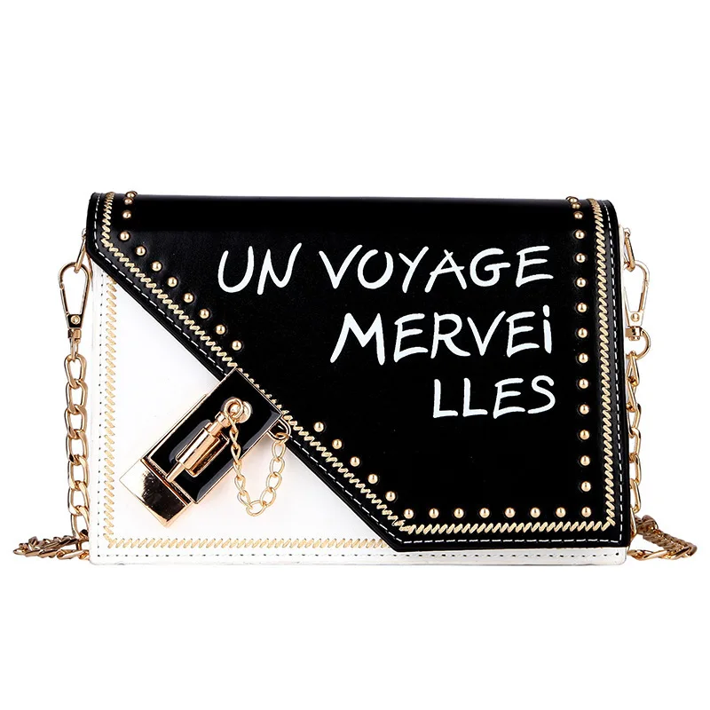 

Female Leather Rivet Lattice Crossbody Bag For Women 2020 Luxury Handbag Designer Sac A Main Ladies Hand Shoulder Messenger Bag