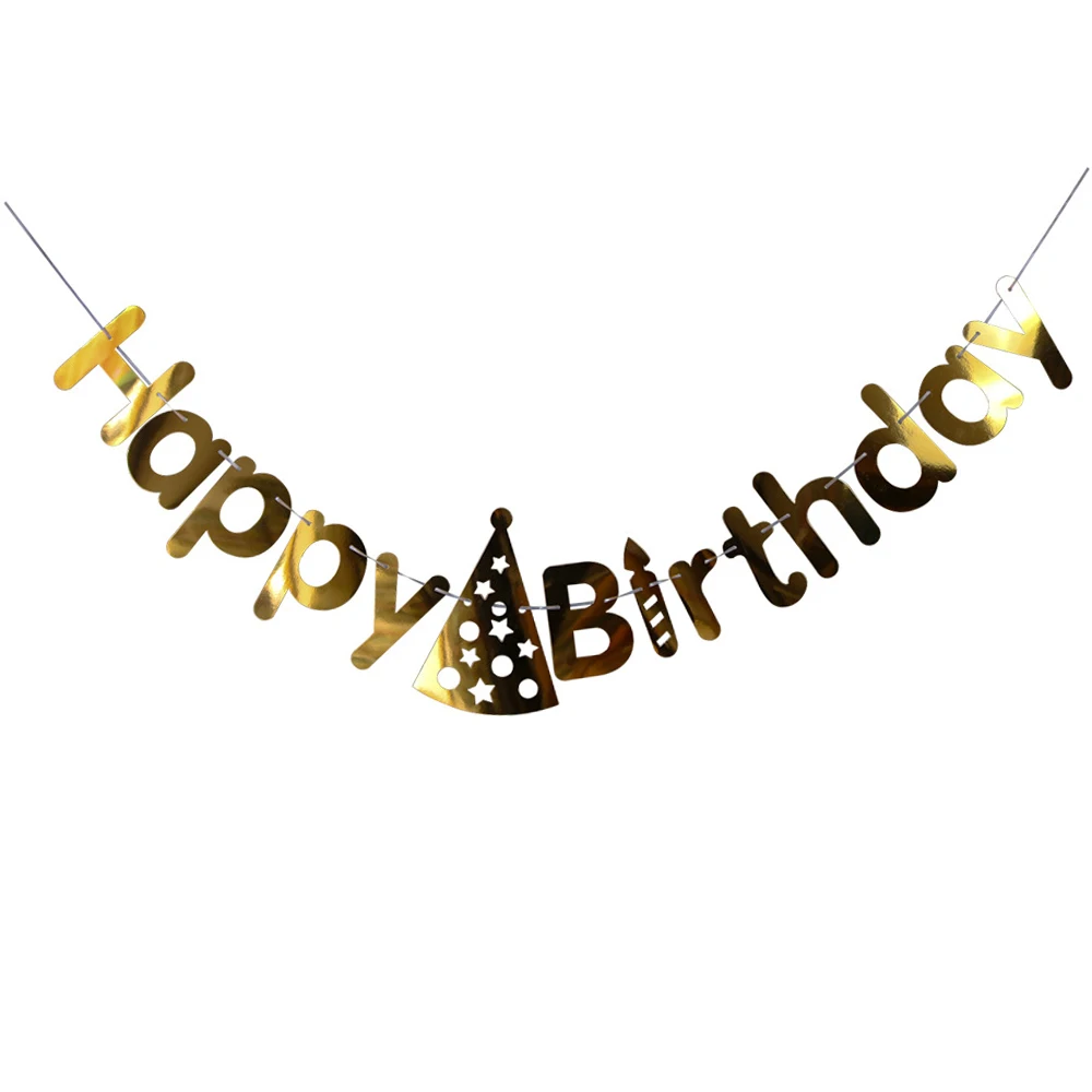 Г. 1 компл. Бумажное украшение для вечевечерние баннер с надписью шляпа &quotс днем