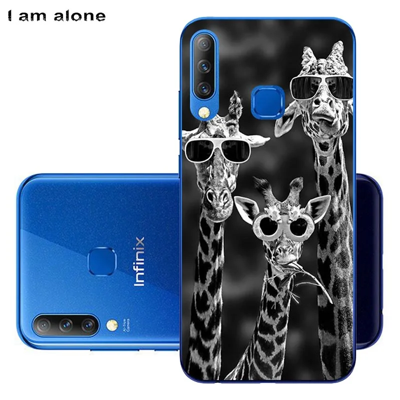 Solf TPU W34 Чехлы для телефонов Infinix Hot S4 X626 6,2 дюймов мягкие сумки из ТПУ мобильный милый мультфильм Печатный для Infinix Hot S4 X626 - Цвет: Solf TPU W34