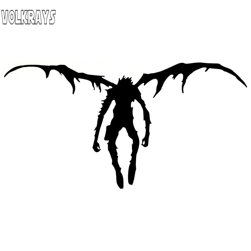 Модная Автомобильная наклейка Volkrays Стикеры для смерти Ryuk аксессуары