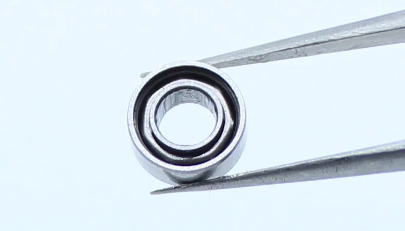 MR63-2RS подшипник ABEC-3 10 шт. 3x6x2,5 мм миниатюрные MR63RS шарикоподшипники синий герметичный L-630DD
