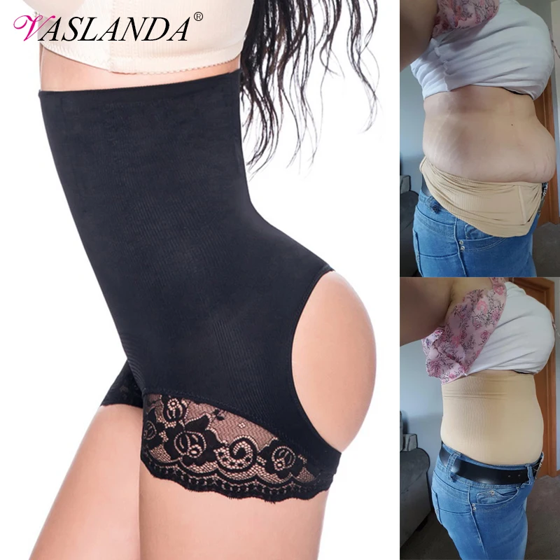 Сексуальные кружевные трусики Танга трусы формирователь с высокой талией