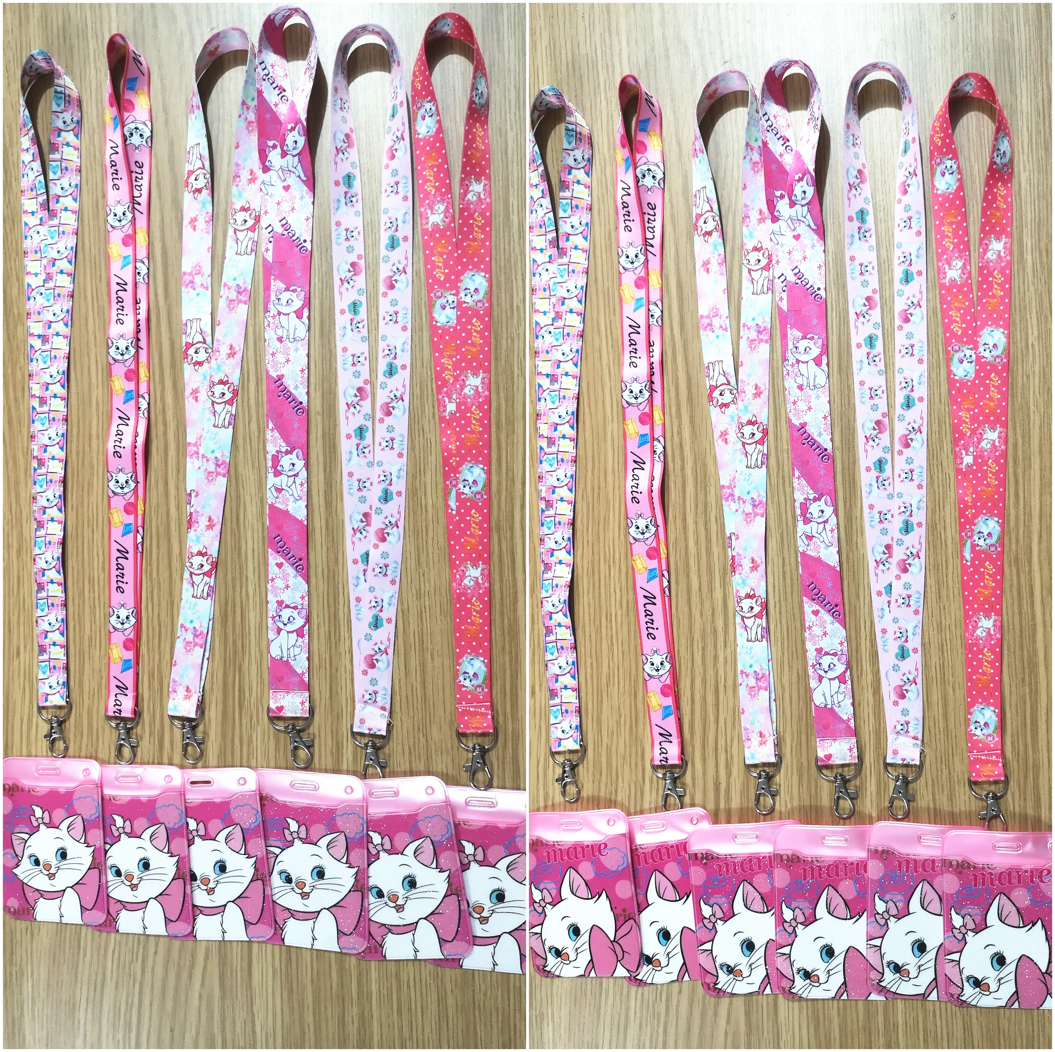 Новинка 1 шт. мультяшный персонаж Marie Cat ПВХ именованный держатель для карт