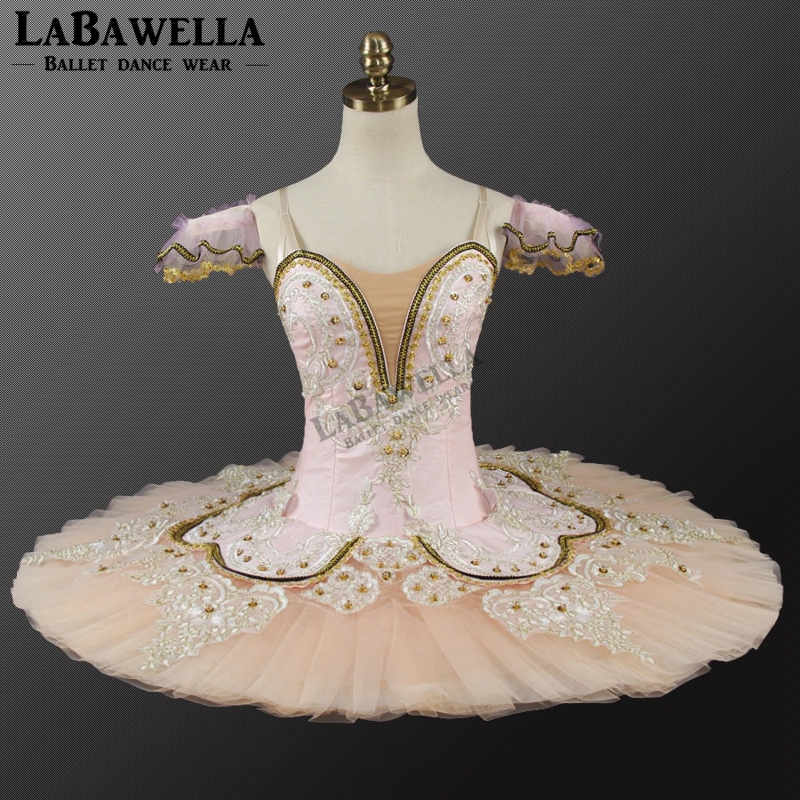 Горячая Распродажа весеннее розовое профессиональное балетное платье-пачка для