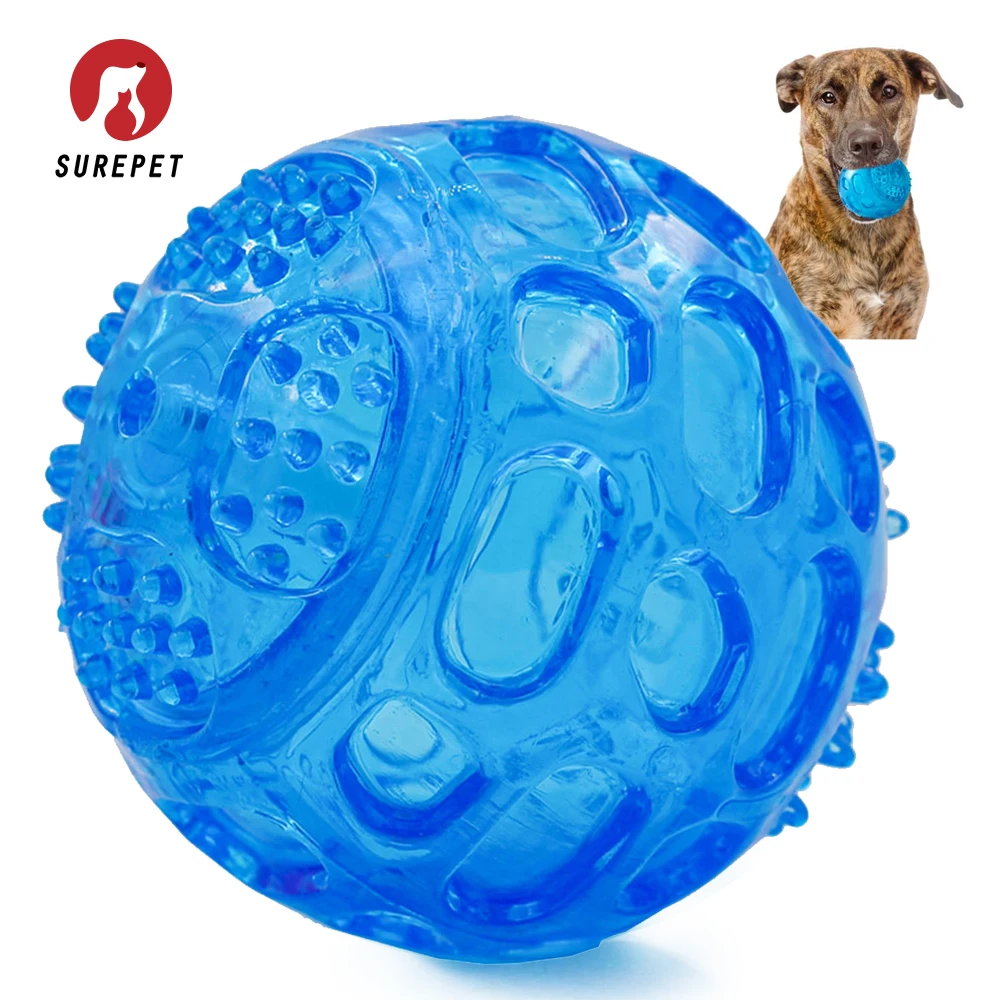 Прочная резиновая игрушка для собаки жевательные игрушки мяч интерактивное