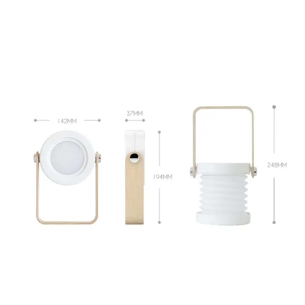 

Multifunctional LED Desk Lamp New Strange Simplicity Fashion Multi-function Bedroom Lantern Night Light Bedside Table Lights