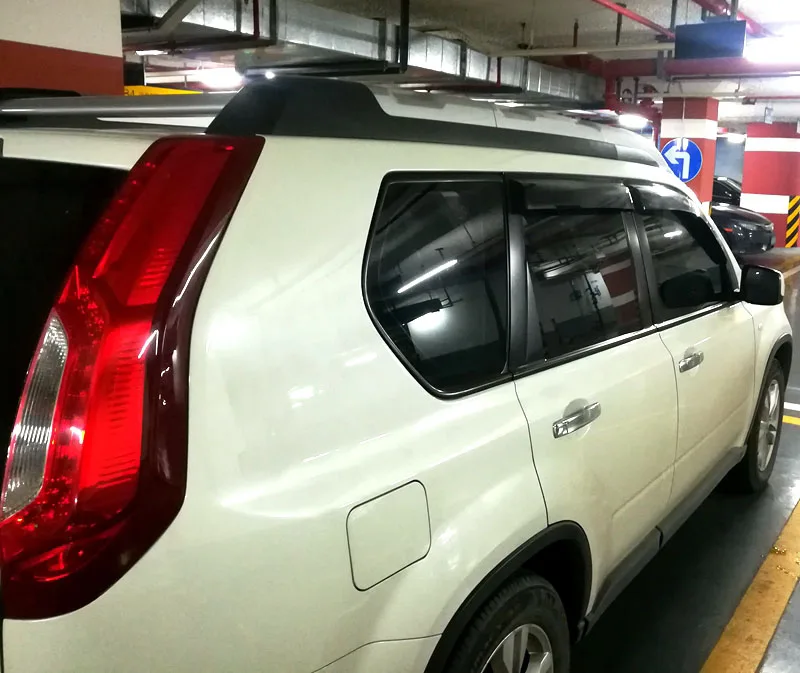 Для 2007-2012 Nissan X-Trail окно вентиляционное отверстие козырек солнцезащитный тент тенты укрытия защита окна щит крышка