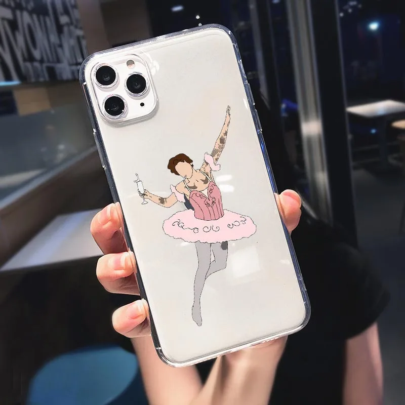 

Harry Styles Love On Tour 2020 Fine Line Phone Case for iPhone 11 12 Pro X XR Xs Max 8 7 Plus 6S clear Soft Silicone Cover Coque