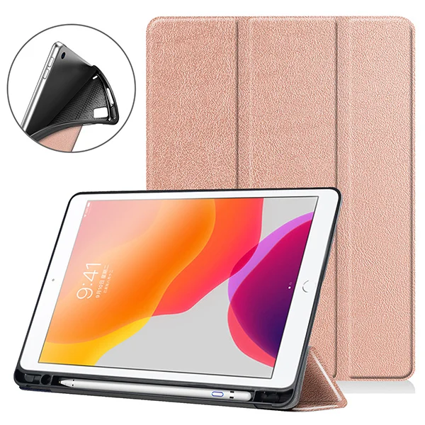 19IPAD102 KSTBC MGJ Чехол для планшета для ipad 10,2 Чехол-книжка для Apple ipad 7 7 10," A2200 A2198 A2197 защитный чехол с держателем для ручки - Цвет: 19IPAD102 KSTBC MGJ