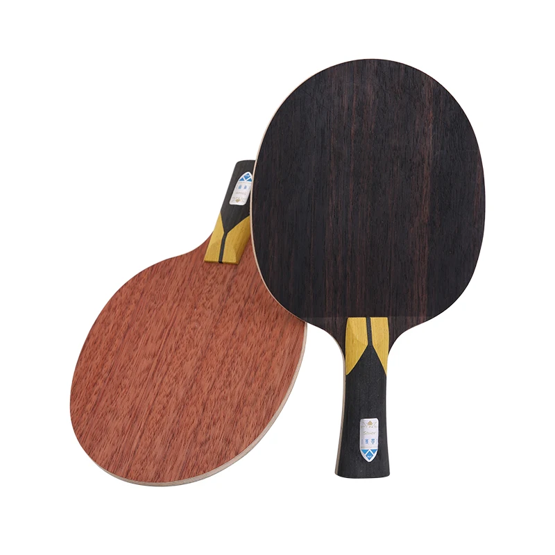 

Stuor New Arrive Ebony and Rose wood Carbon ZLC built-in inner Table Tennis Racket PingPong Blade fast attack High elasticity