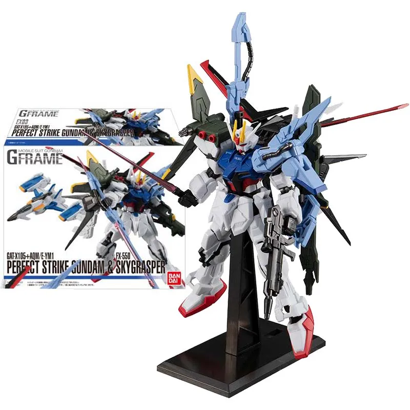 Набор моделей Bandai Gundam аниме фигурка G Рамка фотоэлемент Страйк Skygrasper Gunpla аниме экшн-Фигурки игрушки для детей