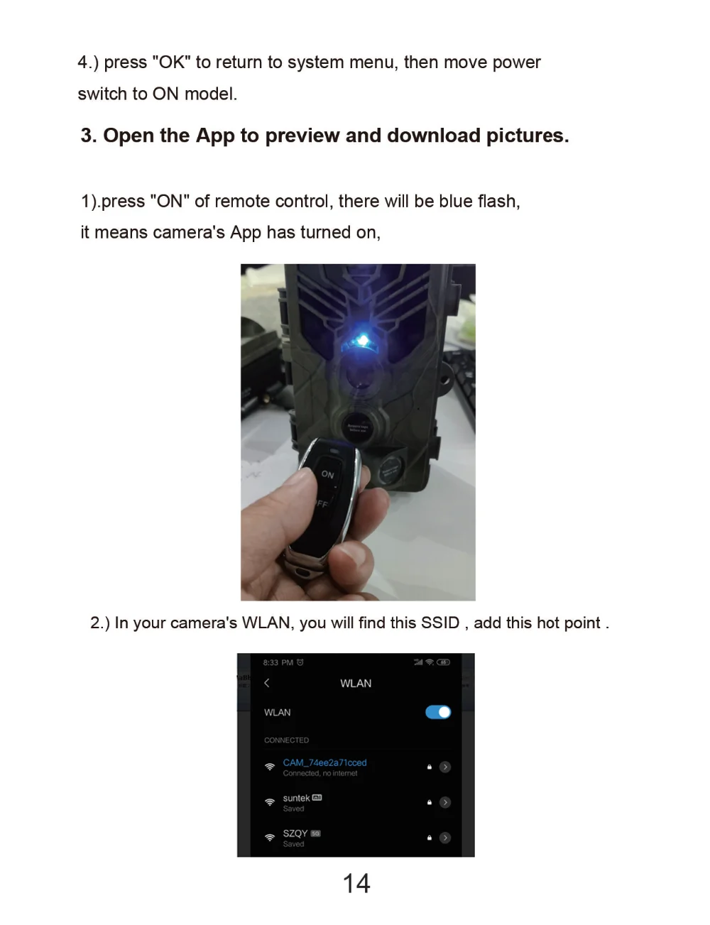 Wild wifi Trail камера wifi Пульт дистанционного управления охотничья камера s HC810A 20MP 1080P ночное видение дикая природа приложение наблюдения