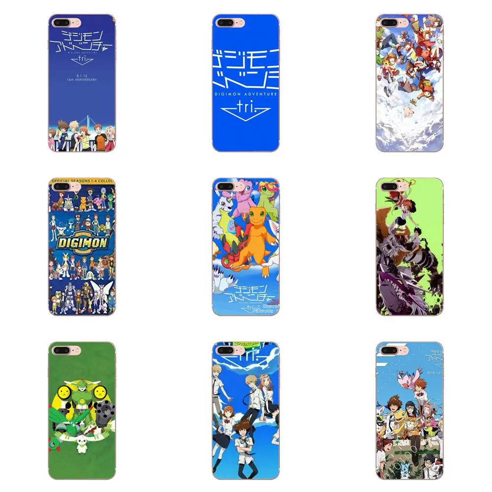 Мультяшные Чехлы для телефона Digimon Adventure Tri мягкий чехол Samsung Galaxy J8 J7 J6 J5 J4 J3 J2 prime pro