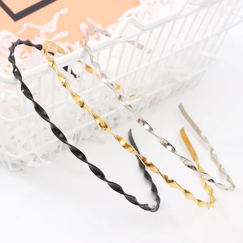 

Korean stainless steel DIY headband handmade hair jewelry headwear accessories material package ribbon bow headband
