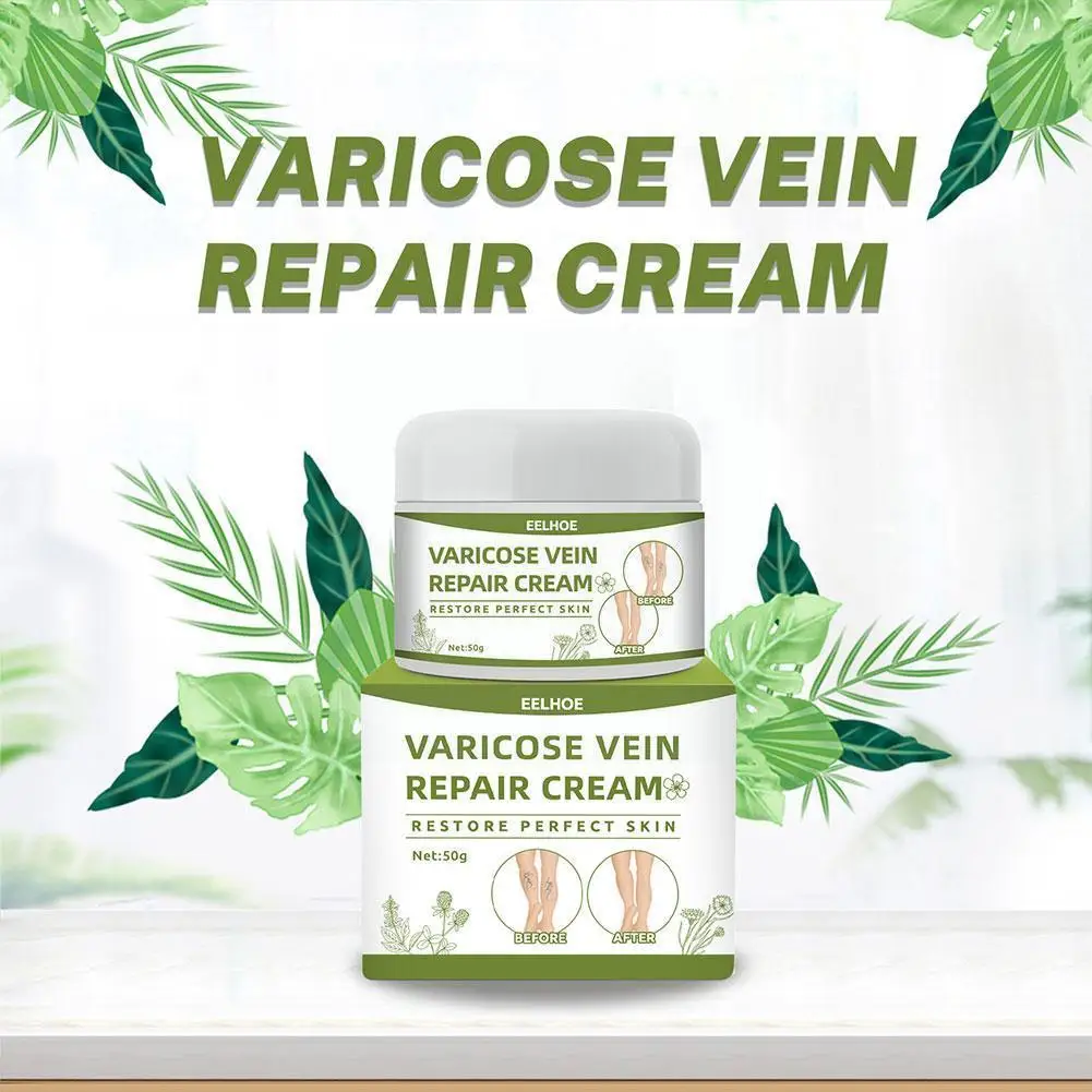 

1Pcs 50g Varicose Vein Treatment Cream Thigh Spider Vasculitis Medical Ointment Plaster Phlebitis Removal Swelling Relief P R1Y8