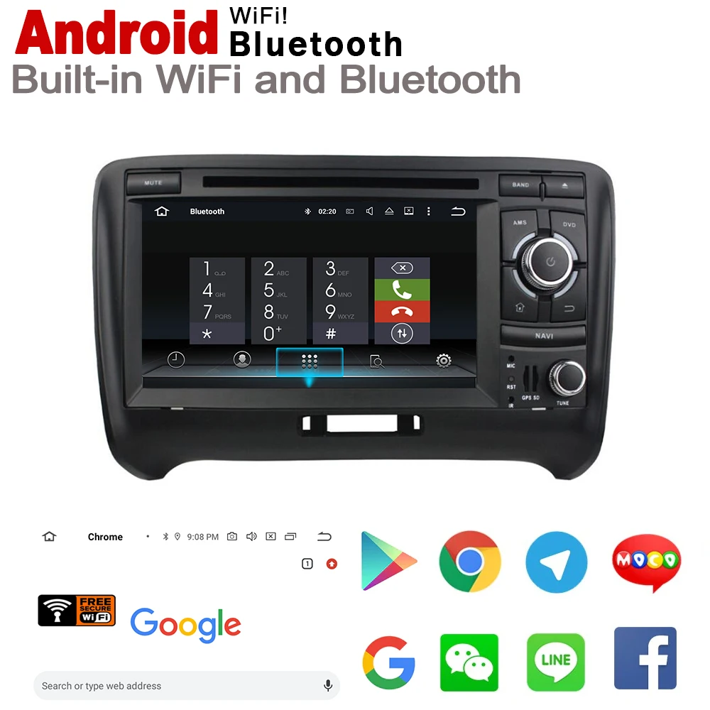 Автомобильный dvd-плеер Android плеер для Audi TT 8J 2006 2007 2008 2009 2010 2011 2012 2013 2014 MMI GPS