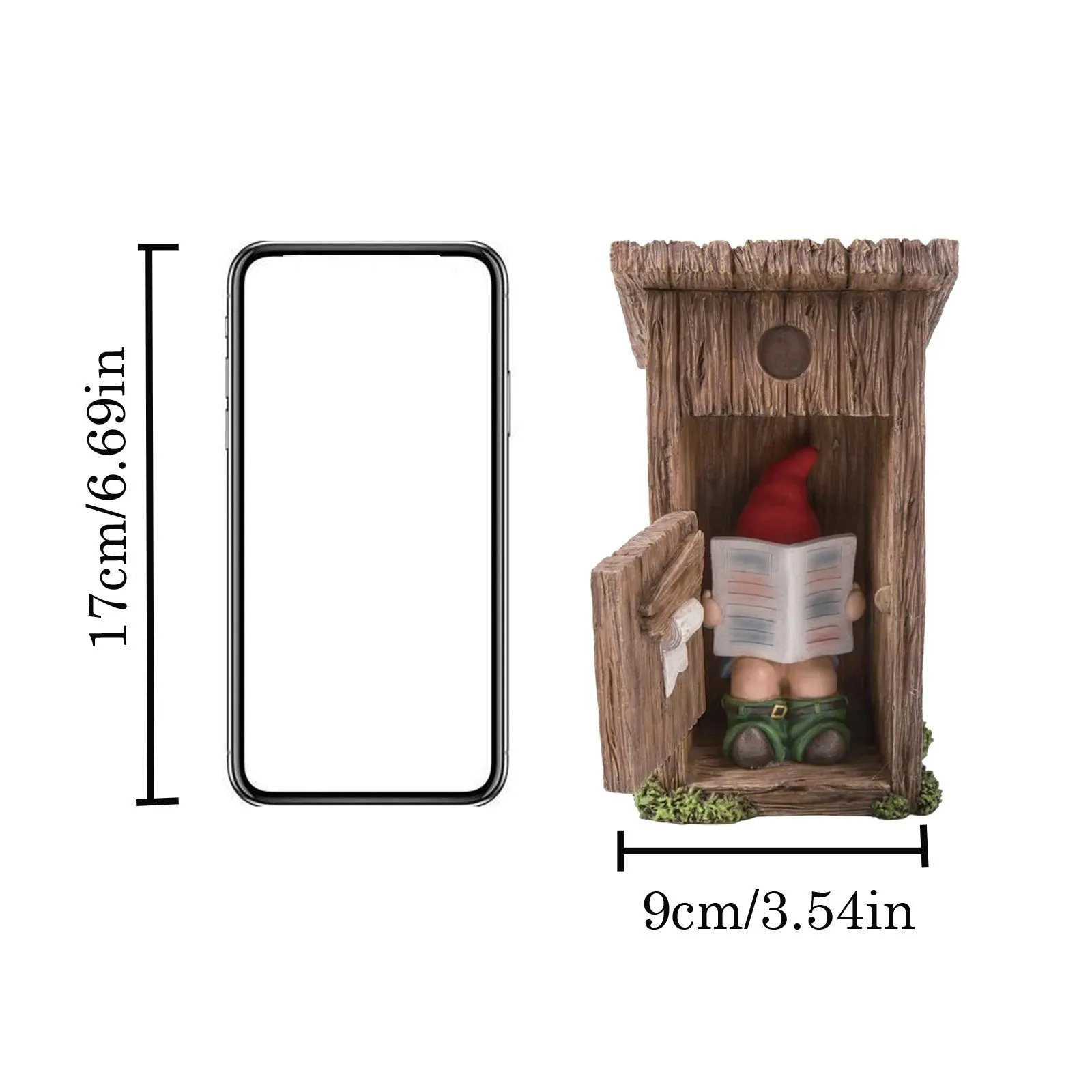 

Funny Resin Naughty Garden Gnome Garden Decoration Statue Gnome Decoration Home Decor fast Shipping