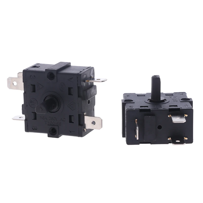 Электрический обогреватель помещений вращающийся переключатель 3 контакта 5