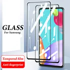 Защитное стекло на весь экран для Samsung Galaxy A72, A42, A52, A32, A41, A71, A51, A10, A60, 9H, закаленная пленка A02, A20S, A12, A70