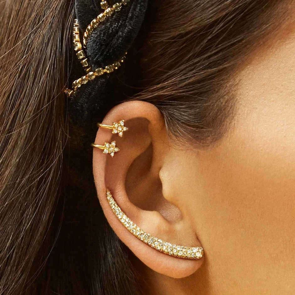 Женские серьги гвоздики с фианитом цвета слоновой кости 2020|Серьги-гвоздики| |