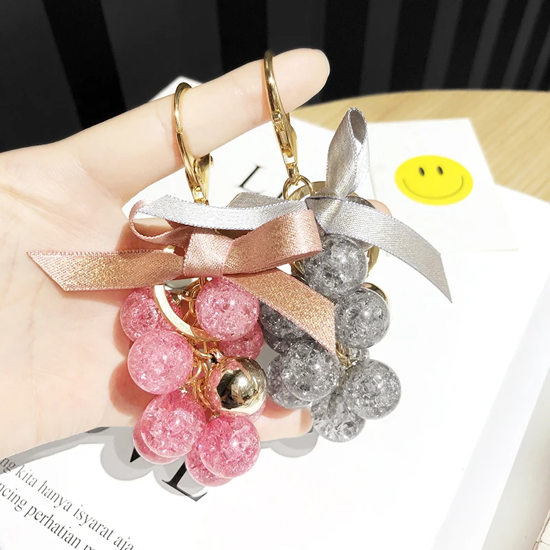 CHUNOU женский модный хрустальный брелок в форме винограда аксессуары для сумки