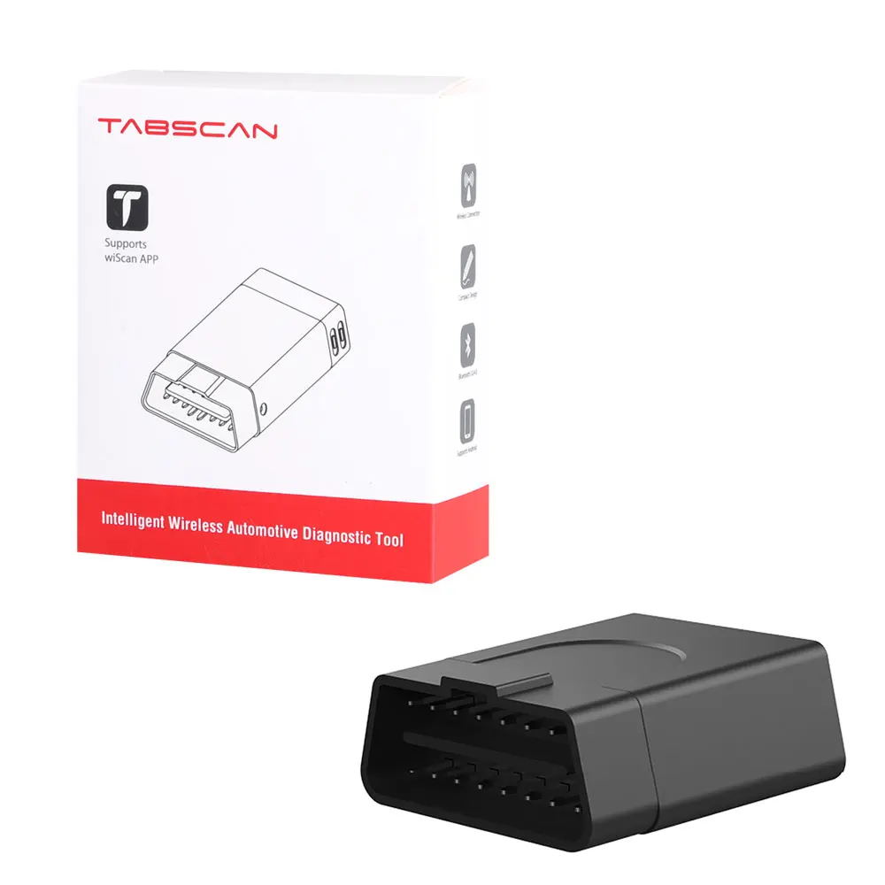 Tabscan T1 Bluetooth OBD2 сканирующий инструмент для Android портативное умное диагностическое