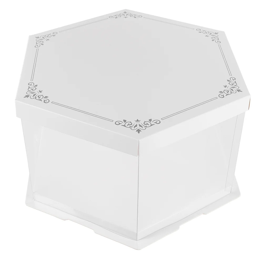 1 шт. прозрачная коробка для торта безопасный шикарный хороший контейнер Декор