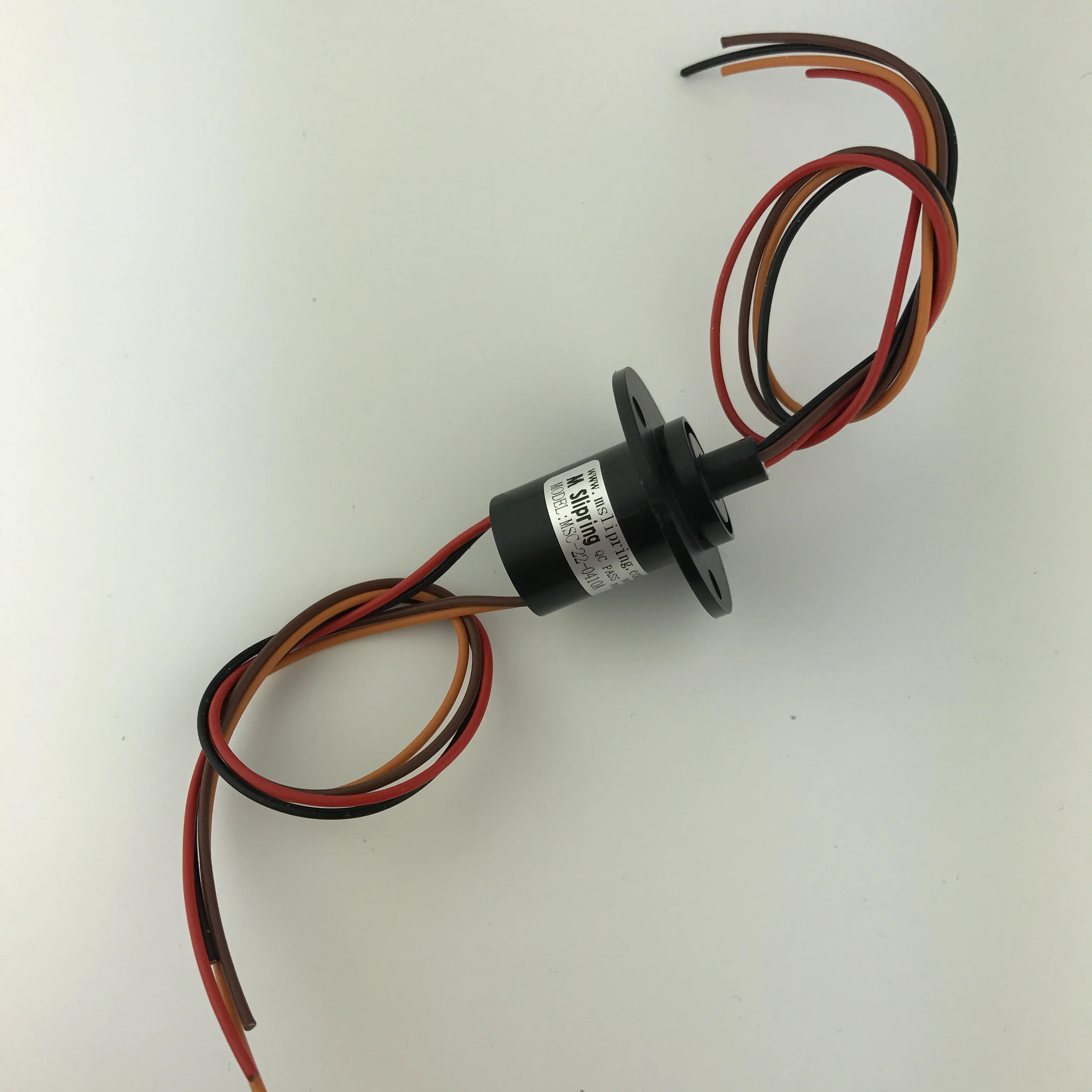 

Conductive Slip Ring 4 Channel 10A Diameter 22mm Collector Ring