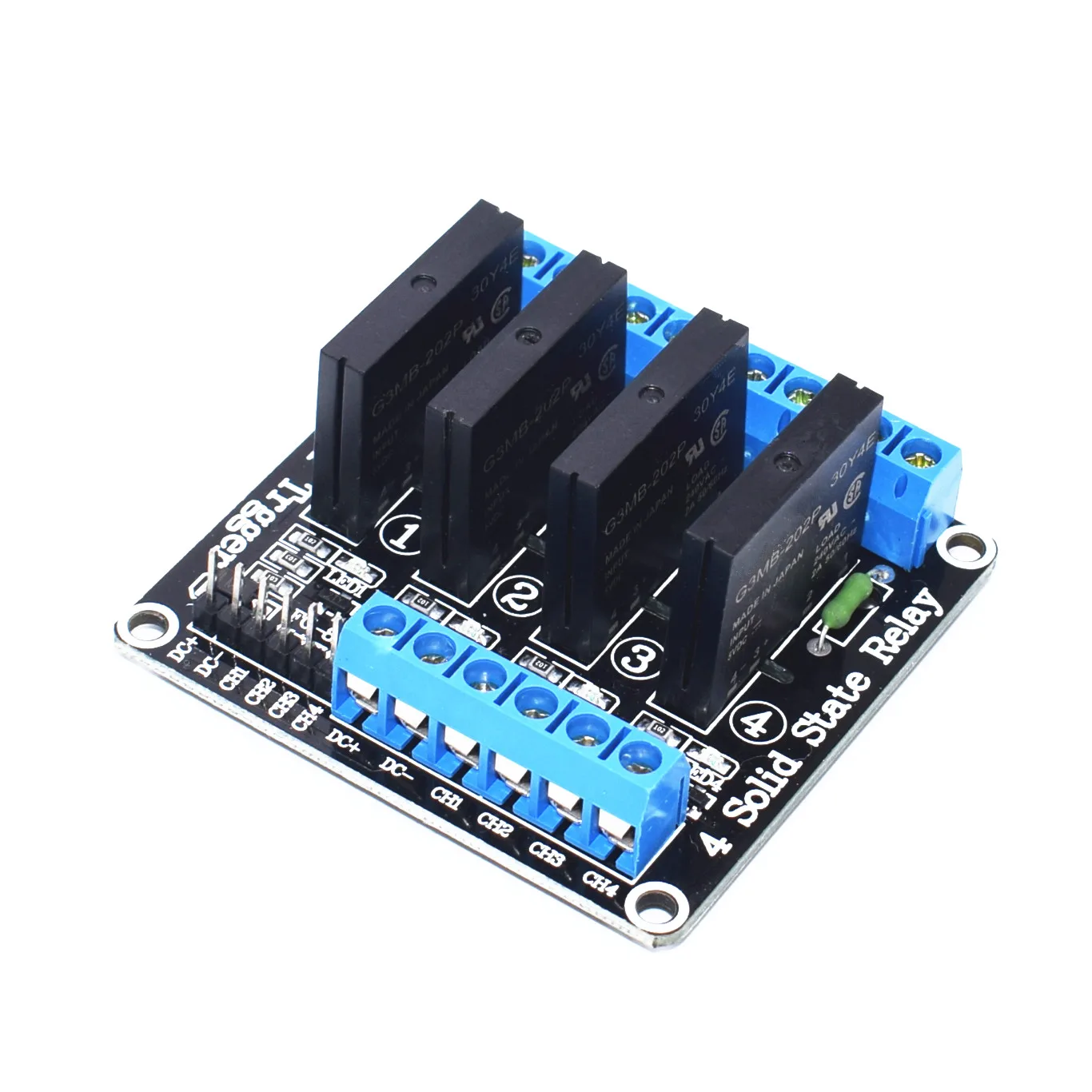 5 в 1 2 4 8 канальный SSR G3MB-202P твердотельный релейный модуль 240 В 2A выход с резистивный