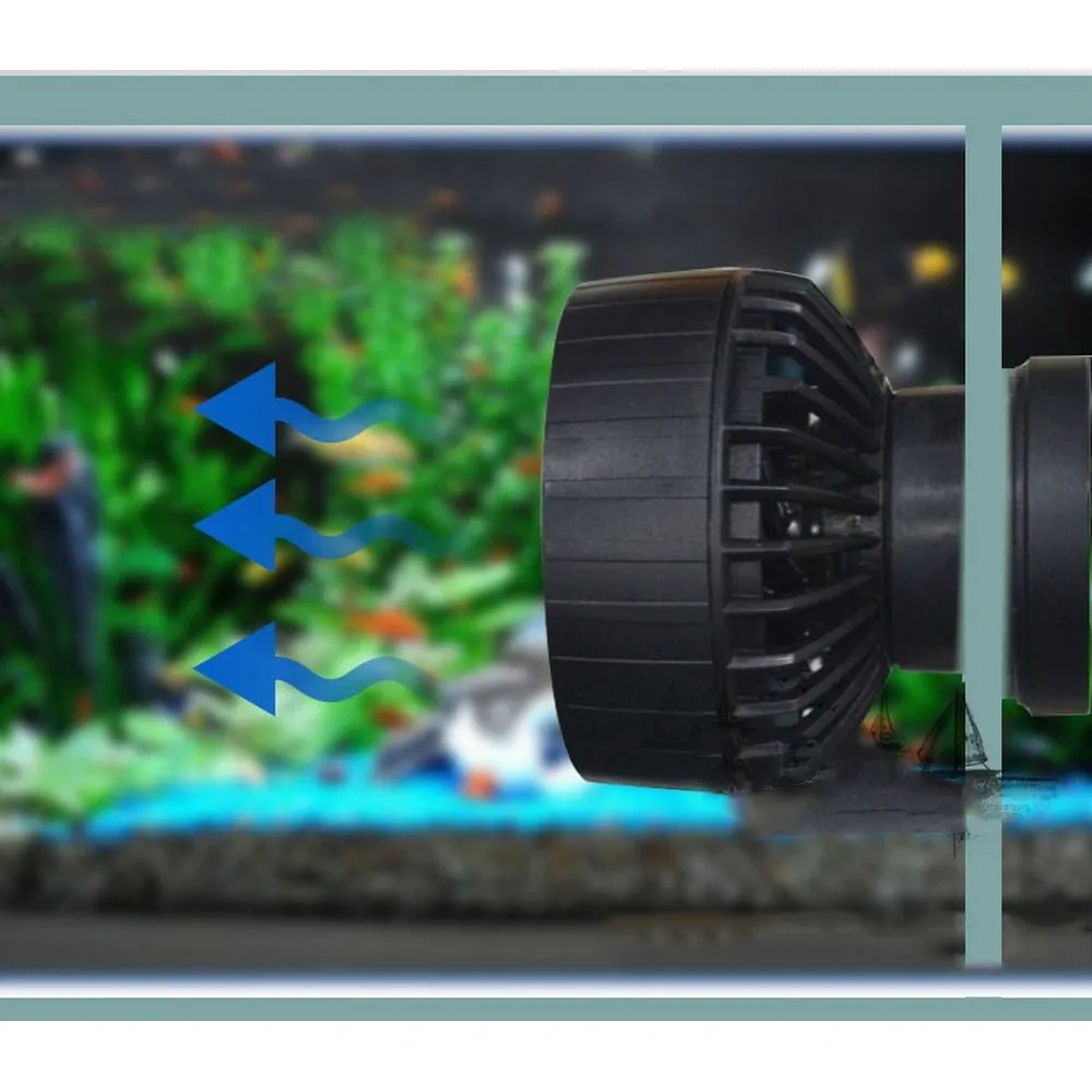 Jebao SOW синусоидальный поток Wavemaker Рыба Морской коралловый риф насос Генератор аквариумных волн без Wi-Fi SLW-10 SLW-20 версия 110-240 В
