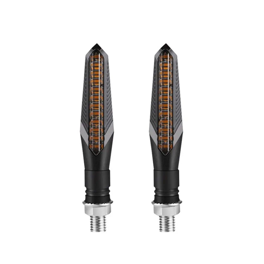 

2PCS Running Water Led Modified Electric Motorcycle Turn Signal 125 Motorcycle Steering Accessories Turning Light