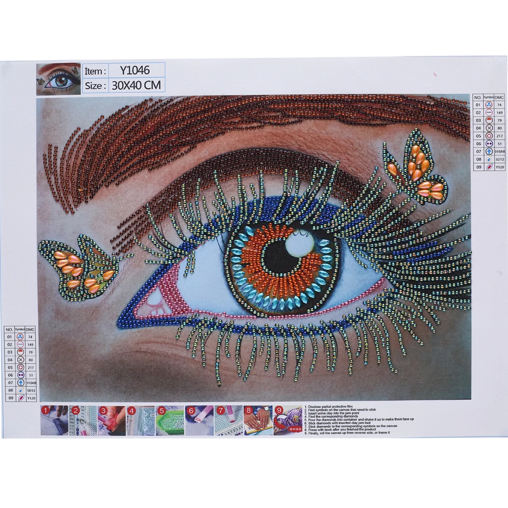 Алмазная живопись особой формы 5D сделай сам Набор для вышивки крестиком 3D