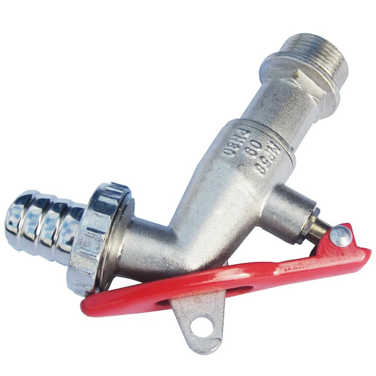 Замок-клапан для садового гаража мастерской 1/2 дюйма с навесным замком [3] |