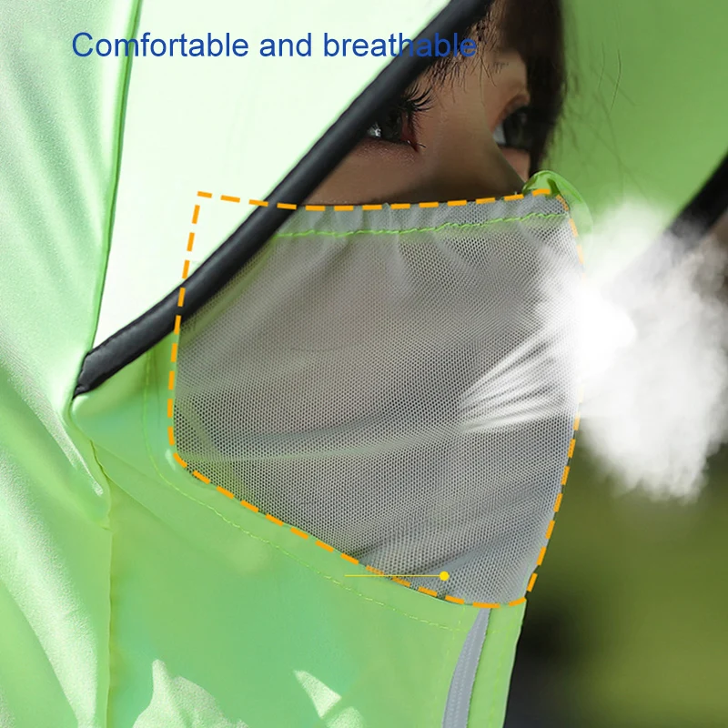 

Newest Women UV Protection Clothing Breathable Zipper Face Protective for Summer Outdoor Cycling
