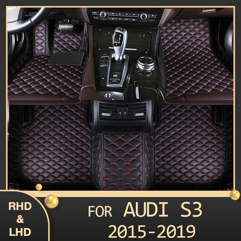 Автомобильные коврики MIDOON для AUDI S3 (седан) 2015 2016 2017 2018 2019 автомобильный коврик |