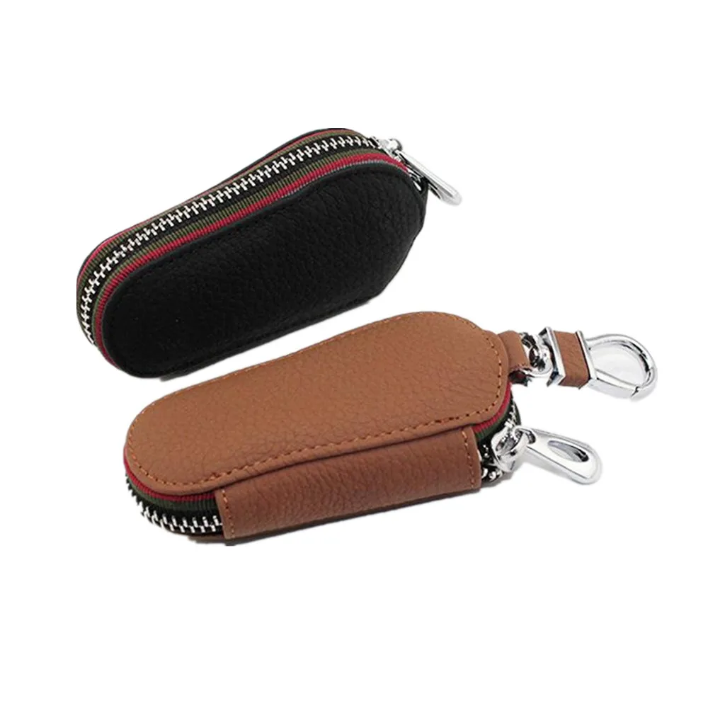 Чехол для автомобильных ключей сумка чехол кошелек держатель брелок кольцо
