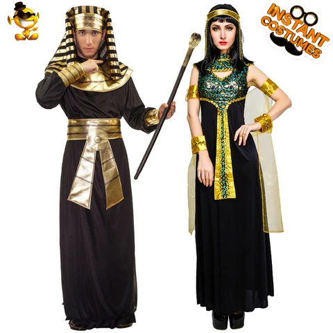 Женские египетские костюмы египетский фараон египетская Клеопатра принцесса парные костюмы на Хэллоуин для взрослых