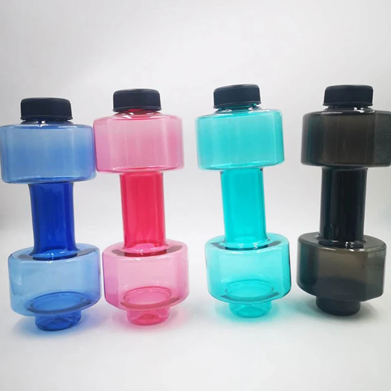 Пластиковая бутылка для бодибилдинга водные гантели веса фитнеса оборудование