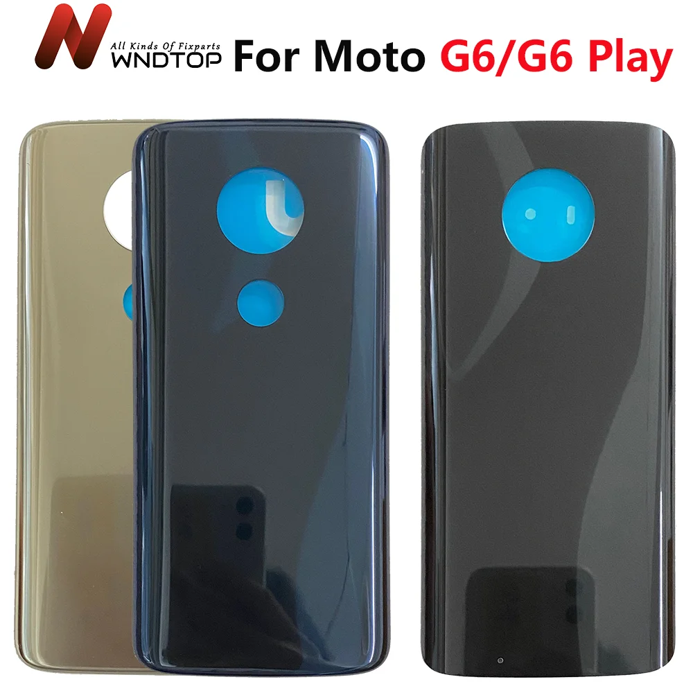Фото Новинка для Motorola Moto G6 задняя крышка батарейного отсека стеклянная корпуса Замена