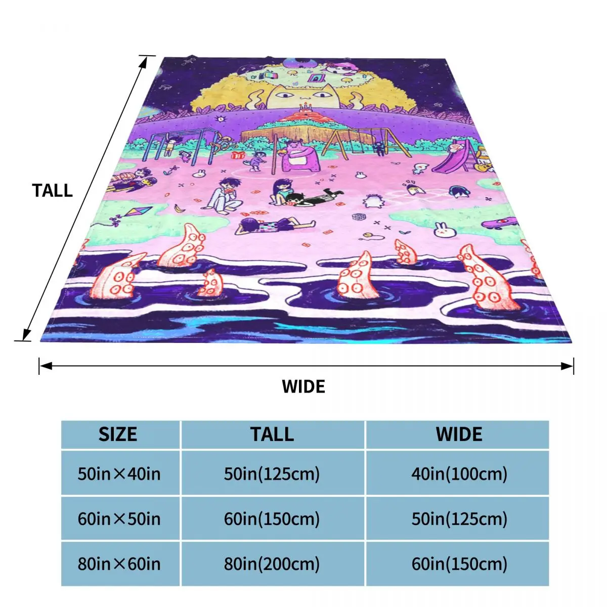 Aubrey Omori Knitted Blanket Game Cartoon Friends Flannel Throw Blankets Home Couch Decoration Lightweight Bedspreads | Дом и сад