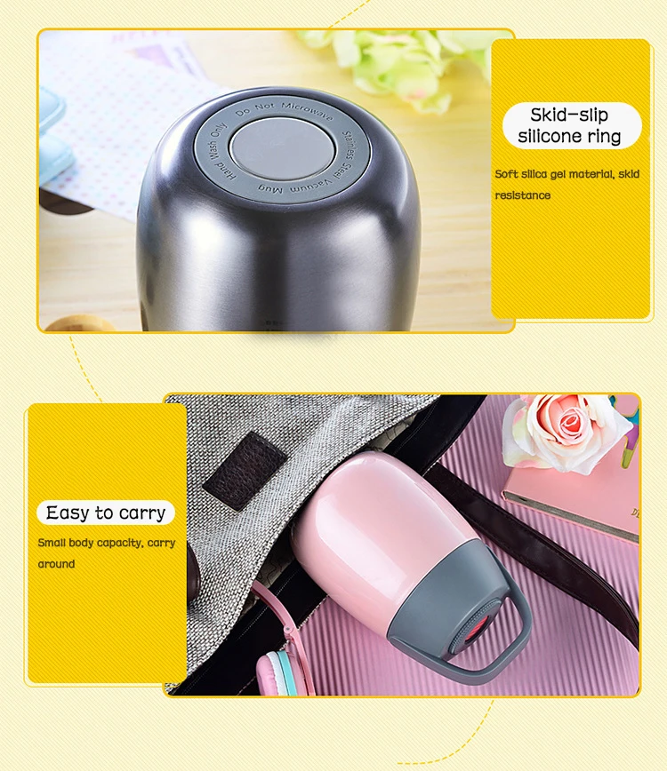 Портативный Ланч бокс 450 мл изолированный стакан горшок для тушения из