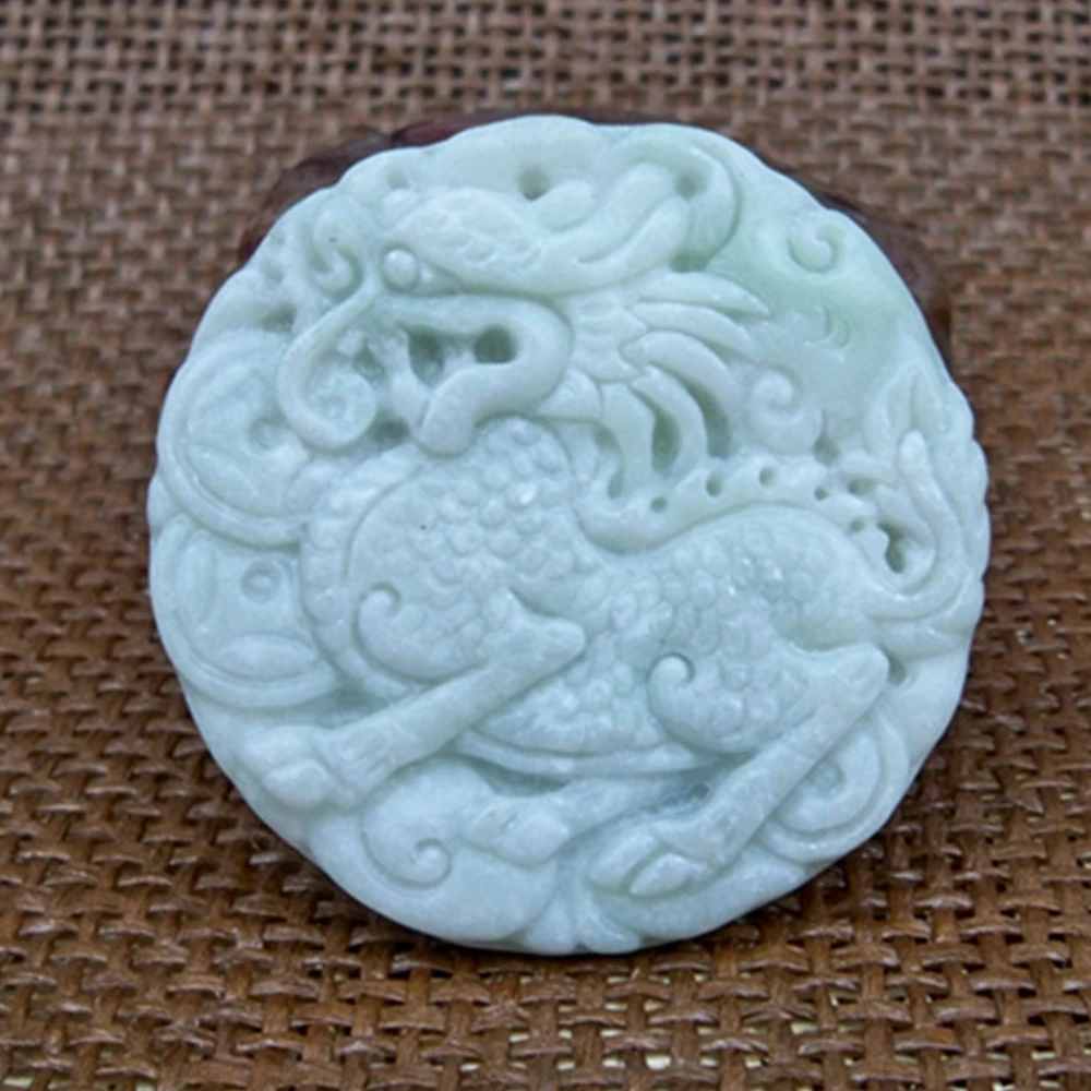 Натуральная китайская каменная статуя вырезанная вручную резной дракон и Феникс