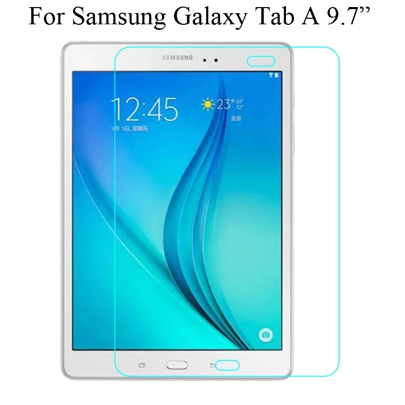 

Защита экрана для Samsung Galaxy Tab A 9,7, T550, T551, T555, закаленное стекло для смартфонов, Защитная пленка для планшета