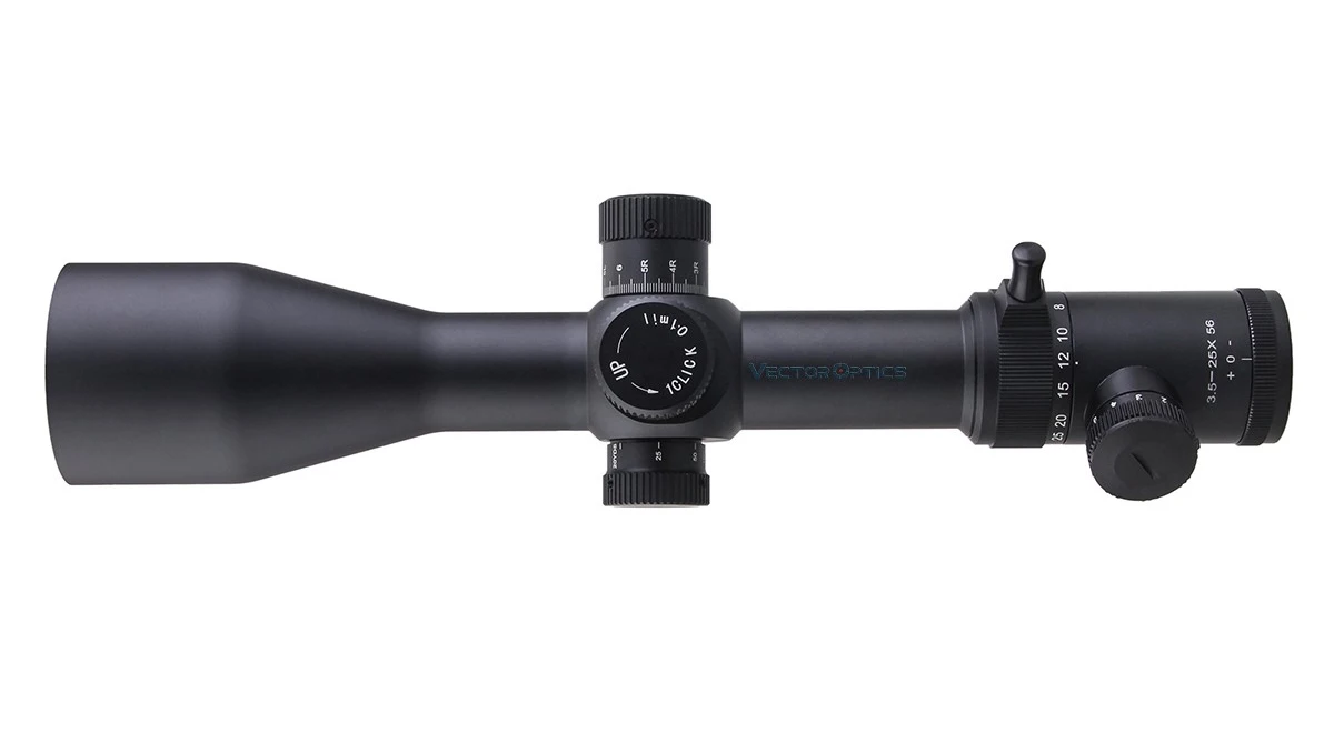 Векторная оптика Reiter 3,5-25x56 снайперская тактическая винтовка с гравированным стеклом 1/10 мил регулировка для охоты стрельбы